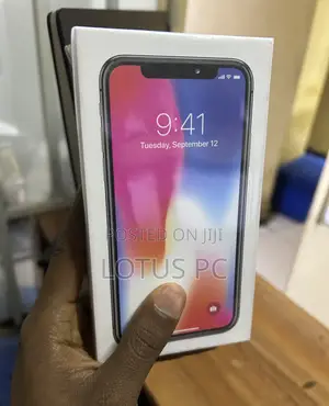 New Apple iPhone X 256 GB Gray