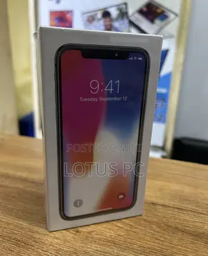 New Apple iPhone X 256 GB Gray