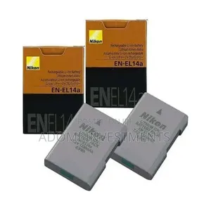 Nikon en-El14a Camera Battery D3500,D5600,D3300,D5100,D5200,D5500 Etc