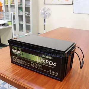 25.6v100ah 2.56kwh Yachu Lithium Battery With Display and BMS System