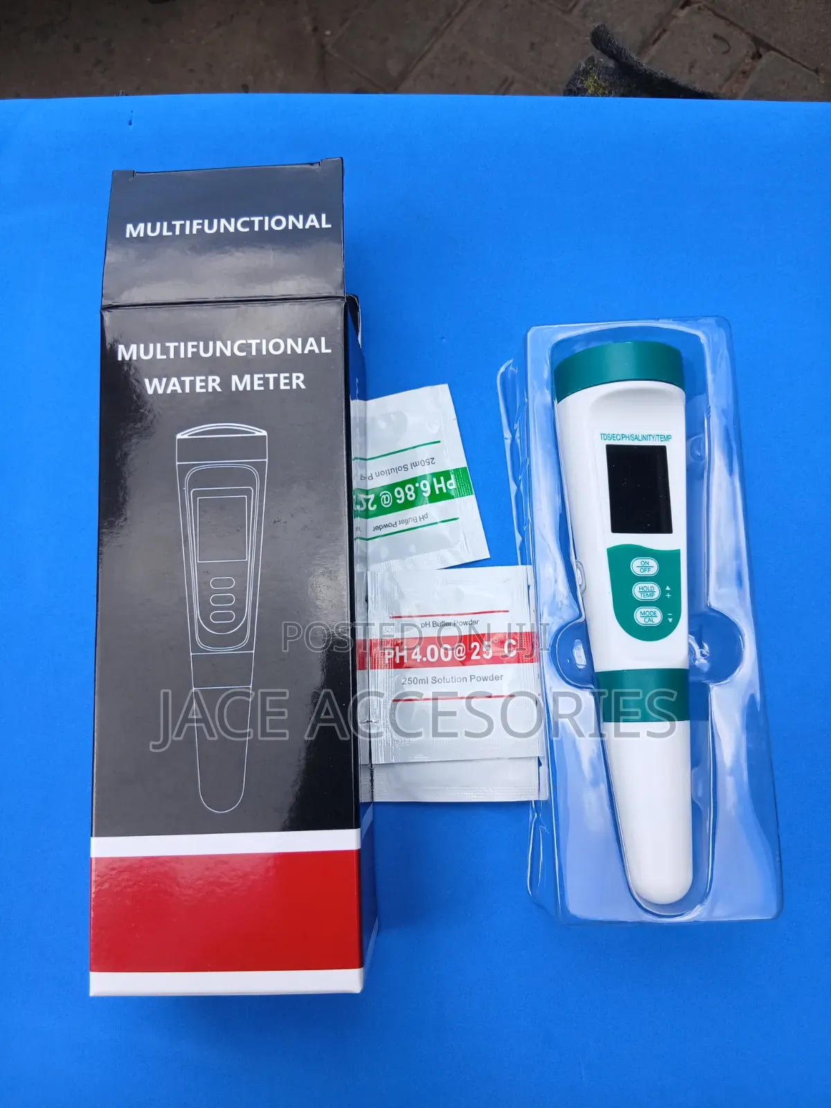 Water Quality Tester Ph Meter 5 in 1 Ph,Ec,Tds,Ec