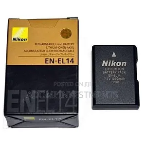 Nikon en-El14 Battery for D3100 D3300 D3400 D3500 D5300