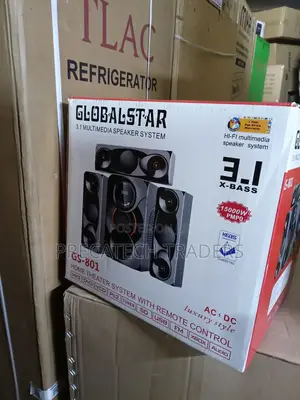 Home Theatre System Globalstar Gs-801 Ac/Dc Bluetooth Speaker System