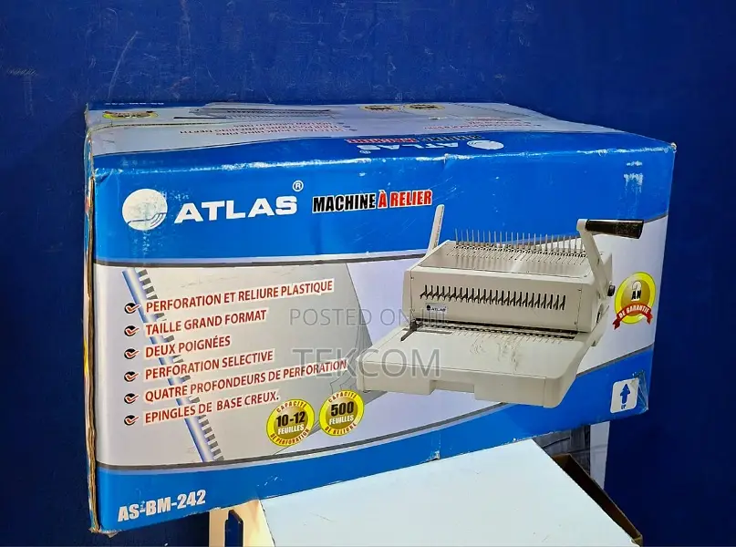 Atlas Binding Machine as Bm 242 Comb Heavy Duty