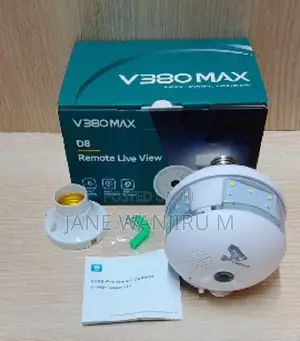 Advanced V380 Max D8 360° Indoor CCTV Camera