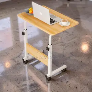 Portable Height Adjustable Multipurpose Laptop Table With Wheels