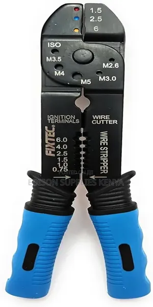 Fixtec Multifunctional Wire Stripper 8" Cable Stripper Crimping Tool