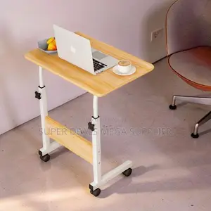 Premium Quality Height Adjustable Movable Laptop Table With Wheels