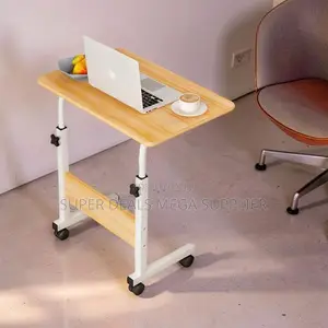 Sturdy Height Adjustable Multipurpose Laptop Table With Wheels