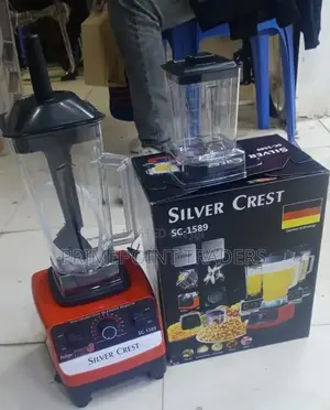 Silver Crest Blender,Powerful 4500w Motor for Fast Blending