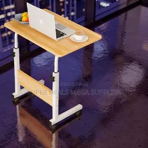 Elegant Design Height Adjustable Laptop Table With Wheels