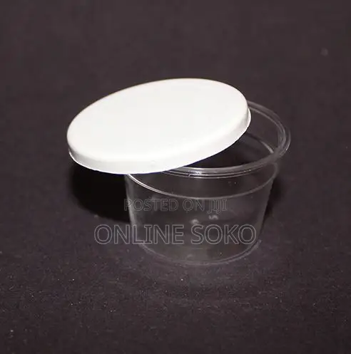 Multipurpose Packing Polypot Containers With Lids - 25ml - 50 PCS