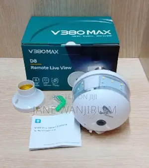 Crystal Clear V380 Max D8 Indoor Wifi Camera