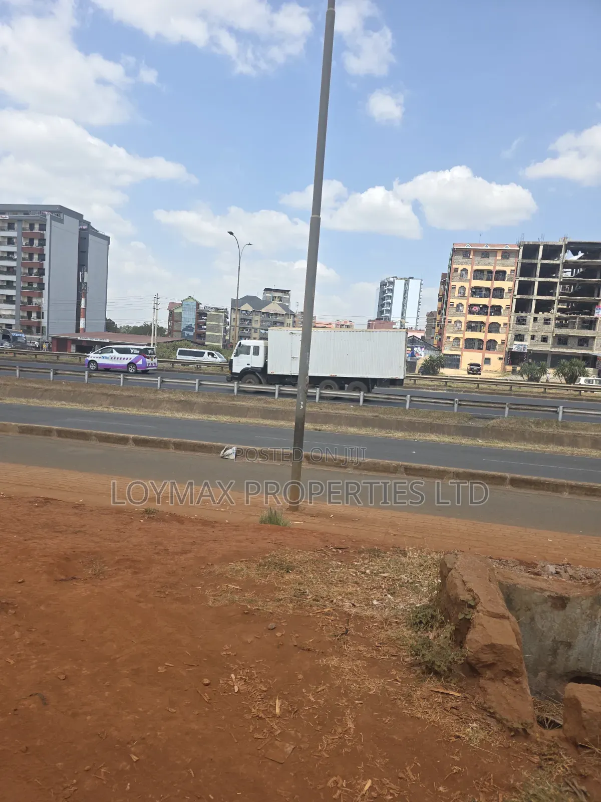 Distressed 100/100 Commercial Plot Touching Thika Super Highway.