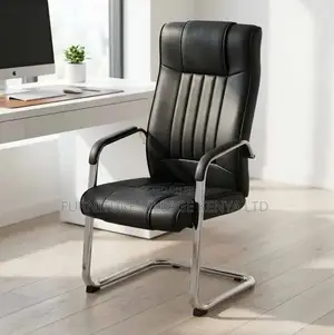 Modern Office Leather Boardroom Seat
