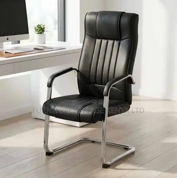 Modern Office Leather Boardroom Seat