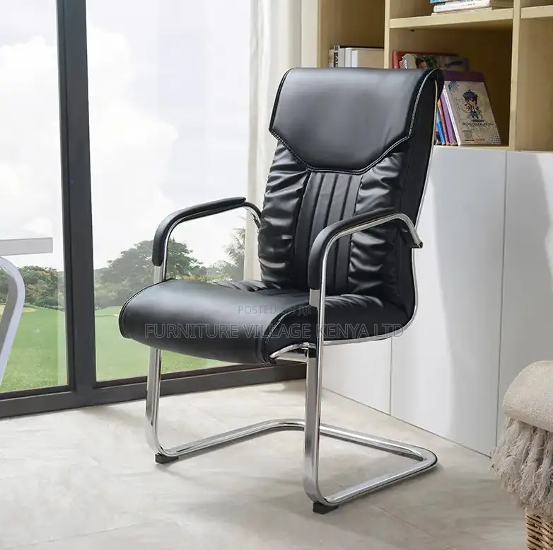 Modern Office Leather Boardroom Seat