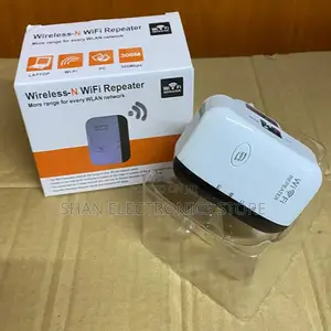 Plug and Play 300mbps Wr35 Extender –High-Speed Internet Range Booster