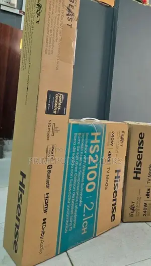 Hisense Hs2100 Soundbar 240w – Premium Audio Upgrade for Your Home