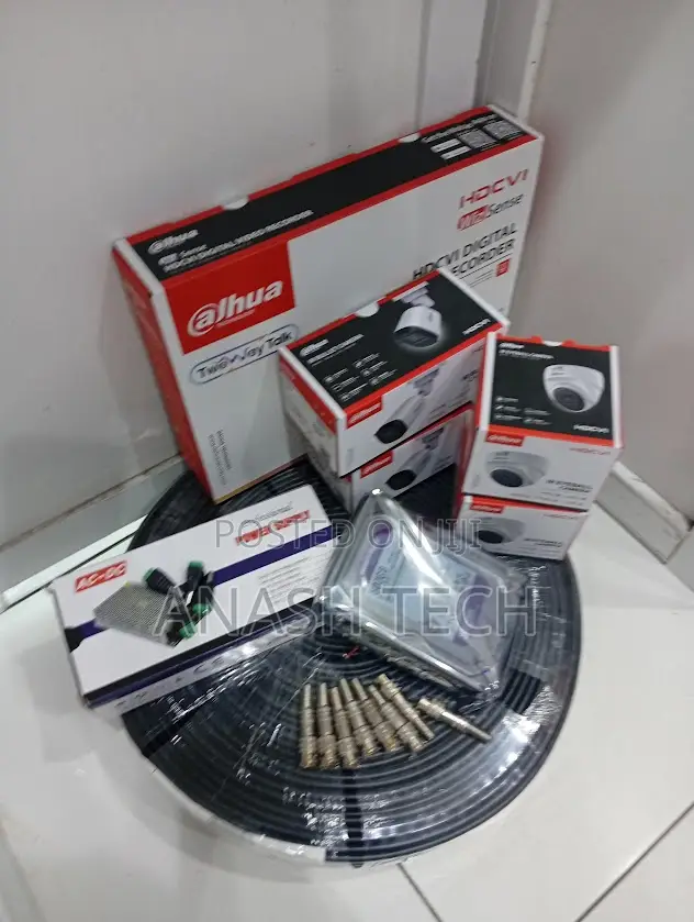 Dahua 4 Channel Complete CCTV Security System