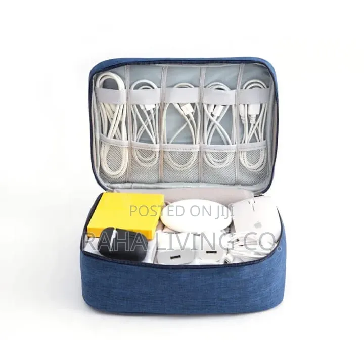 Large Capacity Cable Electronics Organizer Bag | 3 Colours