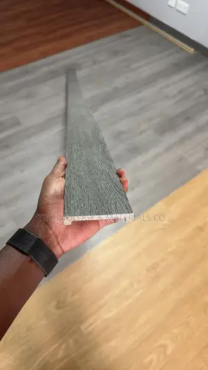 Grey SPC Skirting 2.4m- 4inches
