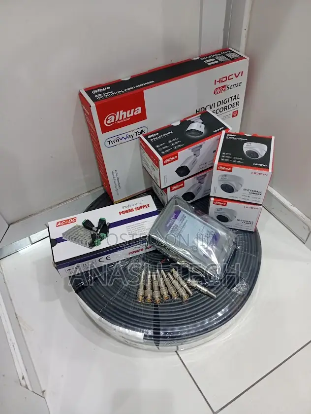 Dahua 4 Camera Surveillance Kit With Remote Viewing