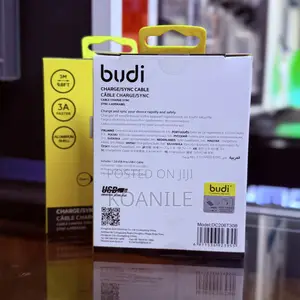 Budi 3m Usb To Type C Cable