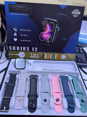 Hg102 Series 12 Smartwatch Package Featuring a Multi-Function