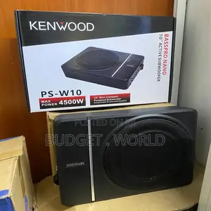 Kenwood Ps W10 10-Inch Compact Powered Car Subwoofer – 4500w Peak Bas