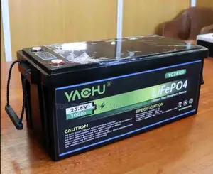 Yachu 2.56 Kwh Lithium Battery With Display 25.6v 100ah Bms
