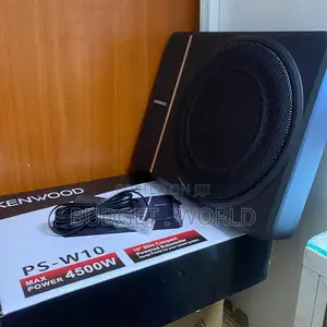 Kenwood Ps W10 Compact Active Subwoofer – 10-Inch 4500w Car Bass Syste