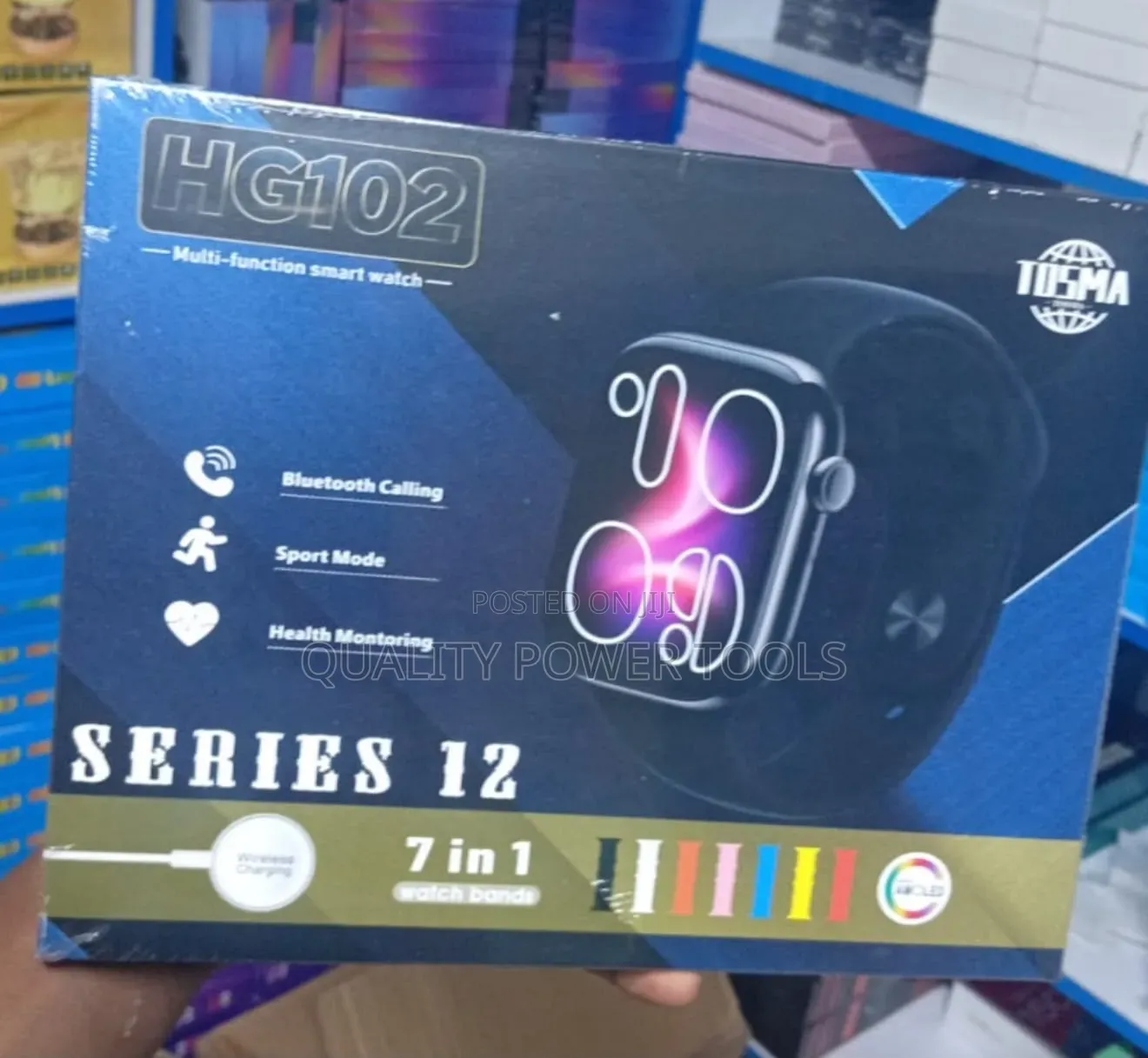 Hg102 Series12smartwatch Package Featuring a Multi-Function Smartwatch