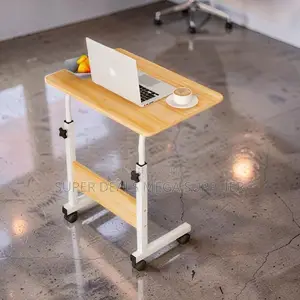 Compact Height Adjustable Multipurpose Laptop Table With Wheels