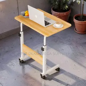 Compact Height Adjustable Multipurpose Laptop Table With Wheels
