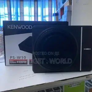Kenwood Ps W10 Powered 10-Inch Car Subwoofer – Underseat Bass Speaker