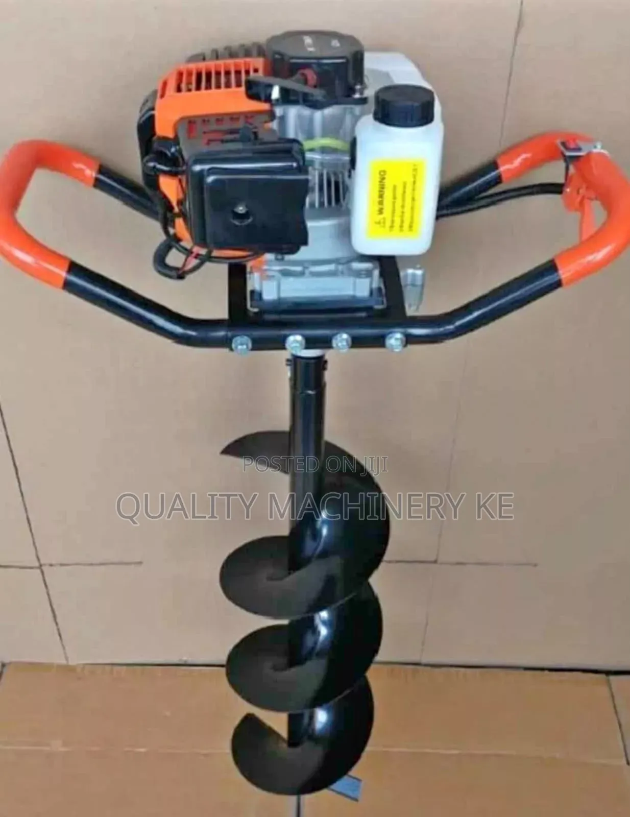 High-Performance Single Bit Earth Auger Machine
