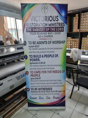 Church Roll Up Banner's Available