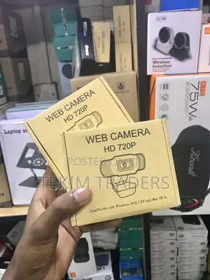 720p Hd Webcam Fixed Focus Lens Noise Reduction Mic USB