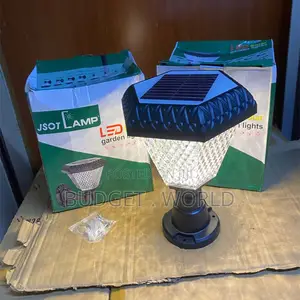Waterproof Solar Led Gate Light – RGB Color Changing Outdoor Pillar La