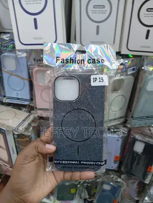 iPhone 15 Phone Case With Integrated Magsafe Charging Capability.