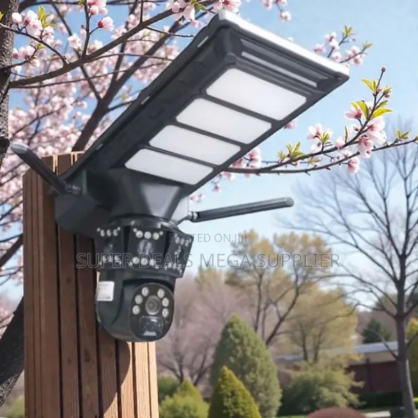 4g PTZ Simcard Smart Security Solar Camera Led Solar Street Light