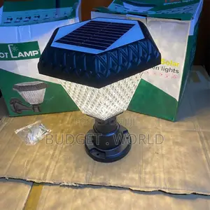 Solar Led Gate Post Light – Waterproof RGB Decorative Garden Lighting