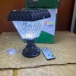 Decorative Solar Gate Light – Rgb, Ww Wh Outdoor Wall Pillar Lamp