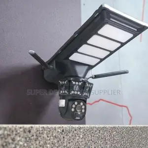 4g Simcard PTZ Ai Auto Tracking CCTV Camera Solar Street Light