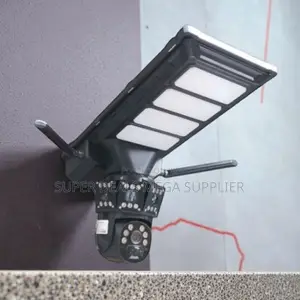 4g Simcard PTZ Remote Monitoring CCTV Camera Solar Street Light