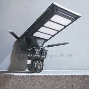 4g Simcard PTZ Mobile App Control CCTV Camera Solar Street Light