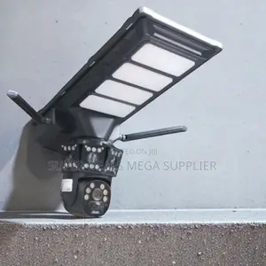 4g Simcard PTZ Live View CCTV Camera Solar Street Light