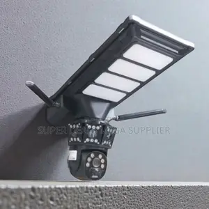 4g Simcard PTZ Cloud Storage Support CCTV Camerasolar Street Light