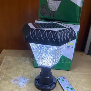 Energy-Efficient Solar Garden Gate Pillar Light – RGB Waterproof Out